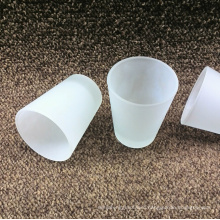 Good quality custom sand glass cup with logo